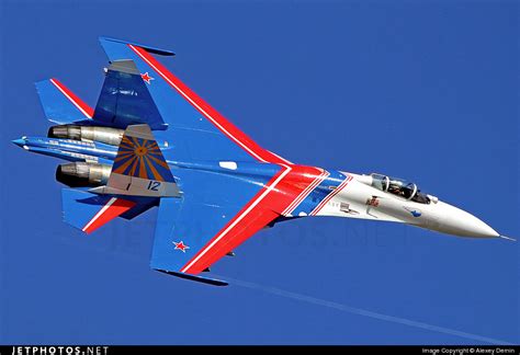 12 Sukhoi Su 27 Flanker Russia Air Force Alexey Demin Jetphotos