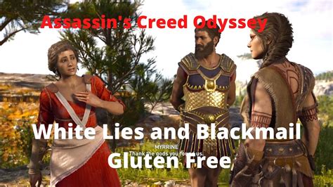 Assassin S Creed Odyssey White Lies And Blackmail Gluten Free