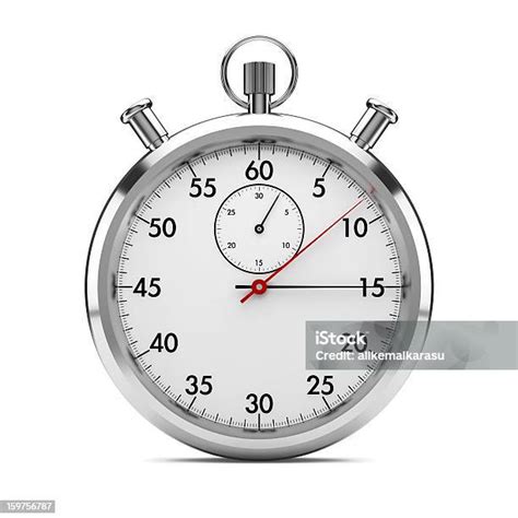 Stopwatch Front View Stock Photo Download Image Now Stopwatch