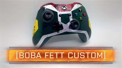 Custom Star Wars Boba Fett Controller Youtube