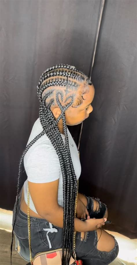 Quick Braided Hairstyles Big Box Braids Hairstyles Protective
