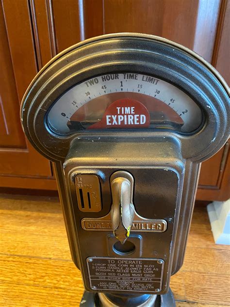 Vintage Duncan Miller Parking Meter Turns Etsy