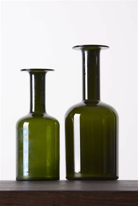 Pair Of Vases By Otto Brauer For Holmegaard Gulv