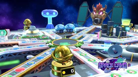 Mario Party Superstars Space Land Board Guide Touch Tap Play
