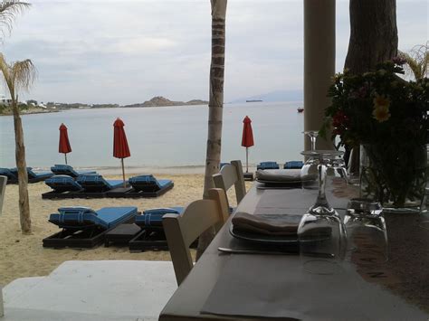 Nammos The Most Famous Restaurant In Mykonos Psarrou Beach Viagem