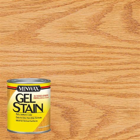 Buy dark oak wood stain and get the best deals at the lowest prices on ebay! Minwax 1 qt. Honey Maple Gel Stain-66040 - The Home Depot