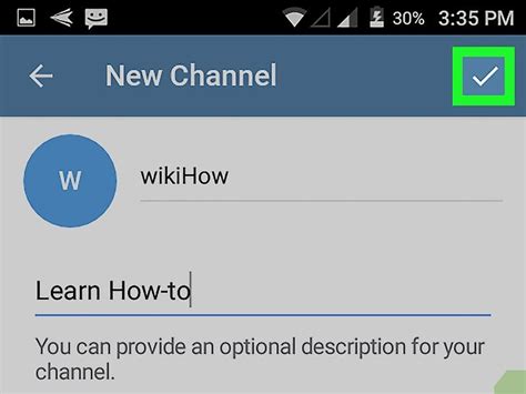 Unter Android Einen Telegram Kanal Erstellen 12 Schritte Mit Bildern Wikihow