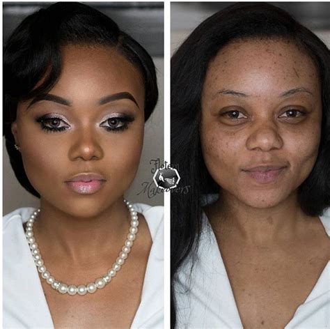 Nigerian Bridal Before And After Makeover Flotem Makeovers