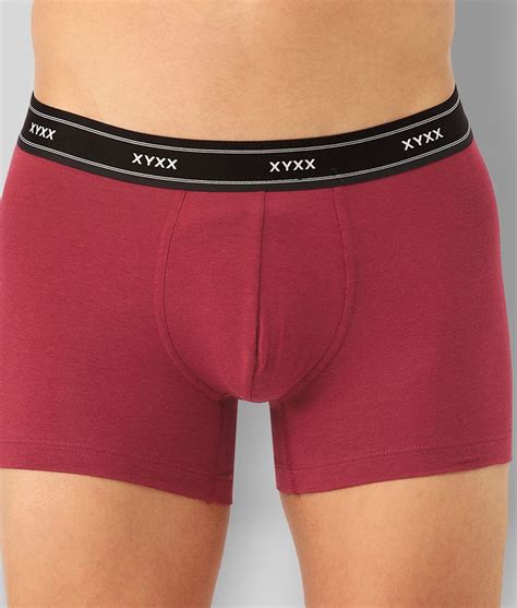 Xyxx Multicolor Cotton Blend Mens Trunks Pack Of 3 Buy Xyxx Multicolor Cotton Blend