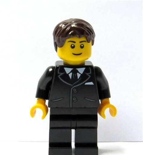 This thread collects everything about lego hair pieces, share your opinion here! Lego Groom Minifigure Black Suit Brown Hair Cake Topper ...