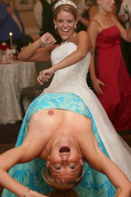 Embarrassing Wardrobe Malfunction At The Wedding Reception Porno Photo