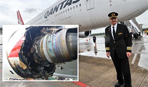 Plane Engine Explosion Pilot Hero Reveals Scary Moment On Qantas