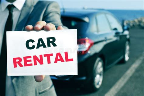 Car Rental Stock Photo Image Of Luxury Card Agent 45141516