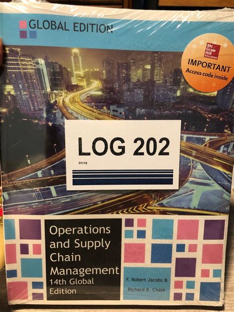 Operations And Supply Chain Management 14th Global Edition Computers