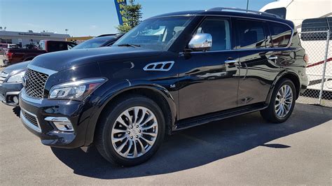 We Have A 2016 Infiniti Qx80 Limited Awd With 30k On It 56l V8 F Dohc