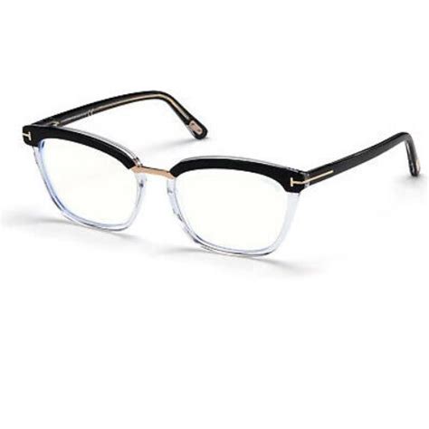 women tom ford ft5550 b 005 54mm optical 664689994939 tom ford eyeglasses 005 shiny