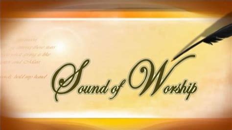 Sound Of Worship Medley Songs Live Youtube