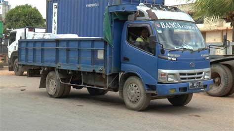 indonesian trucks batam feb  youtube