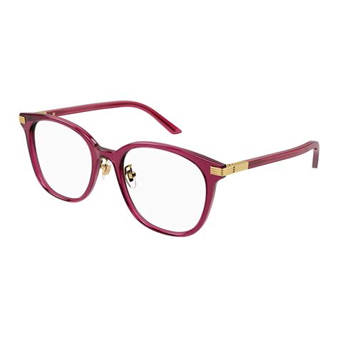 Gucci Womens Gg1453ok Burgundy Round Optical Glasses Eyewear Index