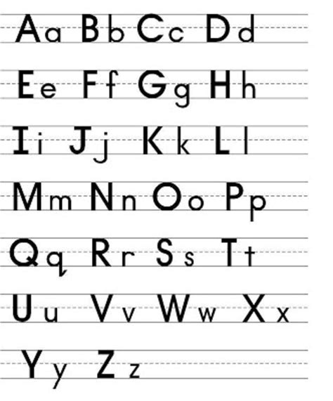 List Of Capital And Lowercase Letters Printable 2022 Josefina Engens