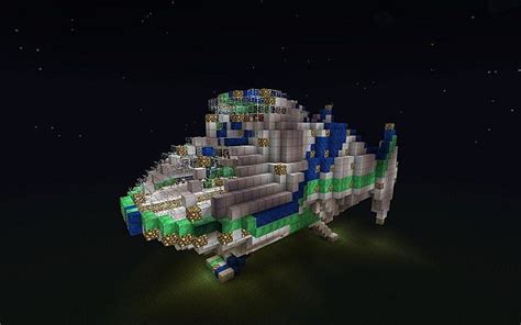 Daarthus Small Spaceship Minecraft Map