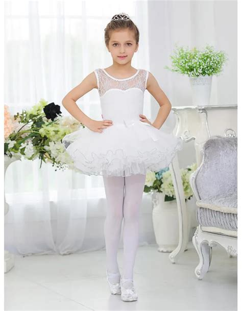 Ballet Dance Costume For Girls New High Quality Lace Sleeveless