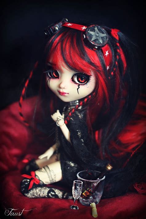 Pullip Custom Gothic Dolls Gothic Fantasy Art Cute Dolls