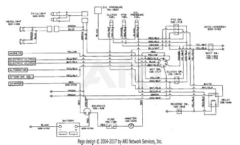 Wiring Diagram For Mtd Riding Mower 13as678h205