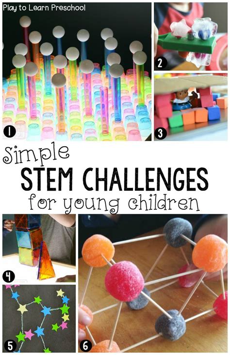 10 Fun Stem Challenges For Preschoolers