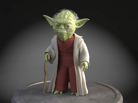 Star Wars Yoda 3d Cgtrader
