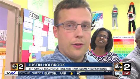 Fourth Grade Teacher Named City Schools Teacher Of The Year Youtube