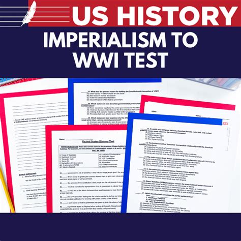Imperialism Progressivism And Wwi Us History Test Passion For Social