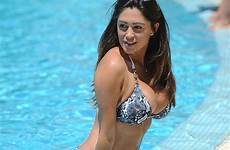 batchelor casey bikini relaxing cyprus pool celebmafia posted