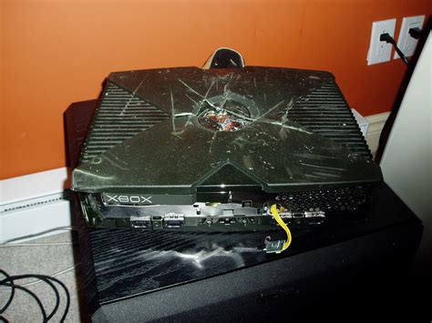 Broken Xbox Sometime I Get Mad When I Play Games Nuckingfuts74