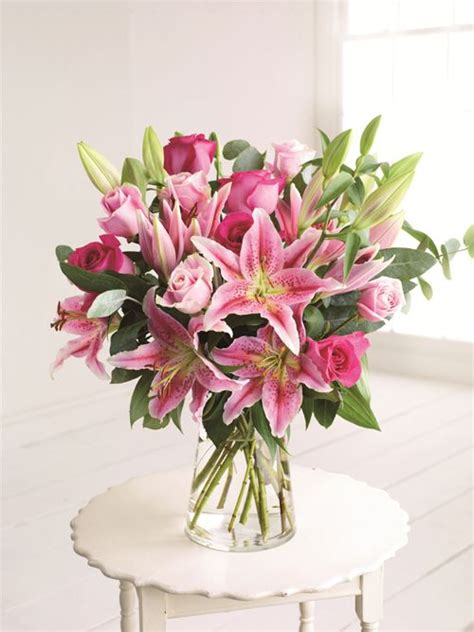 Rose And Lily Bouquet Marks And Spencer Rose Wedding Bouquet Rose And