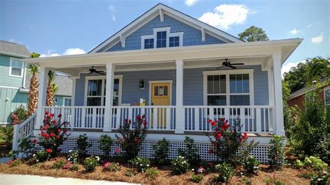 Colors Of The Cottages Seaside Blue Beach Style Exterior