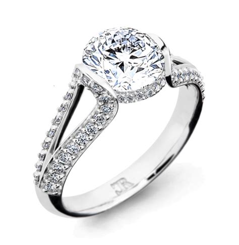 Charles Rose - Aurora This is my engagement ring!! ️ ️ | Pave engagement ring, My engagement ...