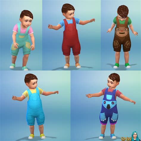 The Sims 4 Toddler Stuff Cas Overview Snw