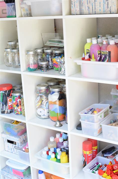 One Crafty Moms Quest To Organize Her Art Supplies Meri