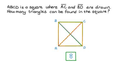 Question Video Identifying The Number Of Triangles In A Composite Figure Nagwa