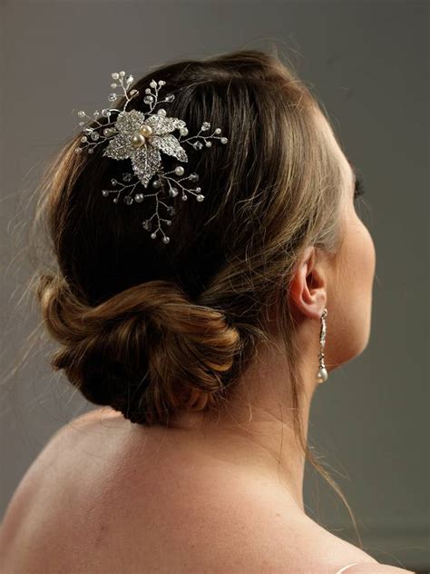 Crystal Star Flower Hair Accessory By Azure Jewellery