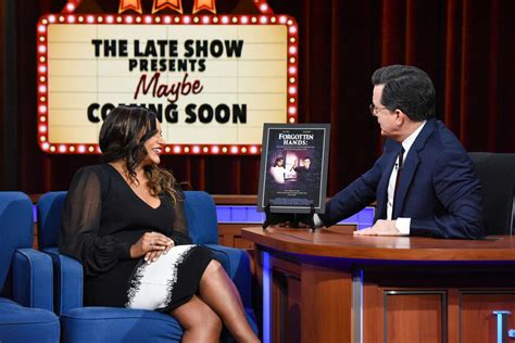 Mindy Kaling The Late Show With Stephen Colbert In Ny Gotceleb
