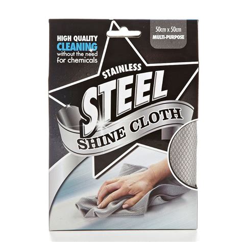 Stainless Steel Shine Cloth In Polishing Cloths At Lakeland Stainless