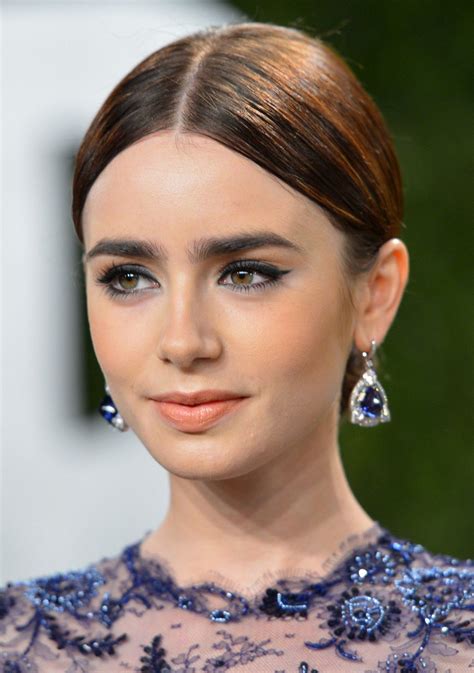 7 Makeup Ideas To Steal From Lily Collins Our No 1 New Makeup Muse