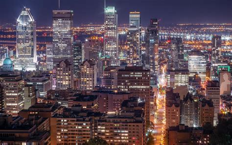 Mont Royal night view [OC] : montreal