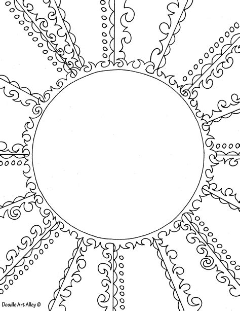 This post contains affiliate links. add your own design | Coloring pages, Sun coloring pages