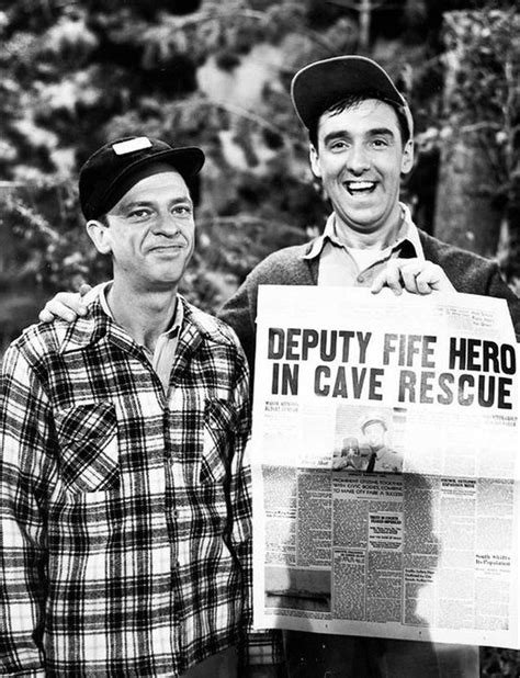 gomer and barney fife great characters in 2021 andy griffith the andy griffith show