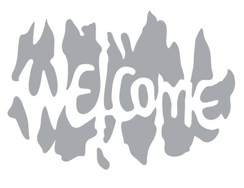 4 Best Images Of Welcome Stencil Printable Free Printable Welcome