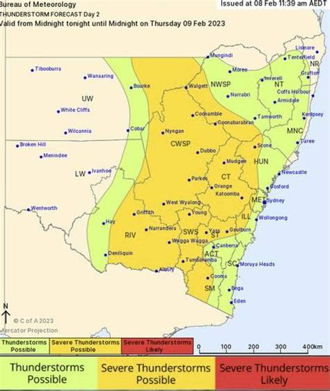 Wagga Riverina Told To Prepare For Possible Severe Thunderstorm The