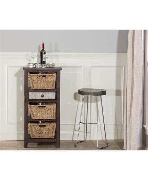 Hillsdale Tuscan Retreat Basket Stand With Drawer And Three 3 Baskets Macys